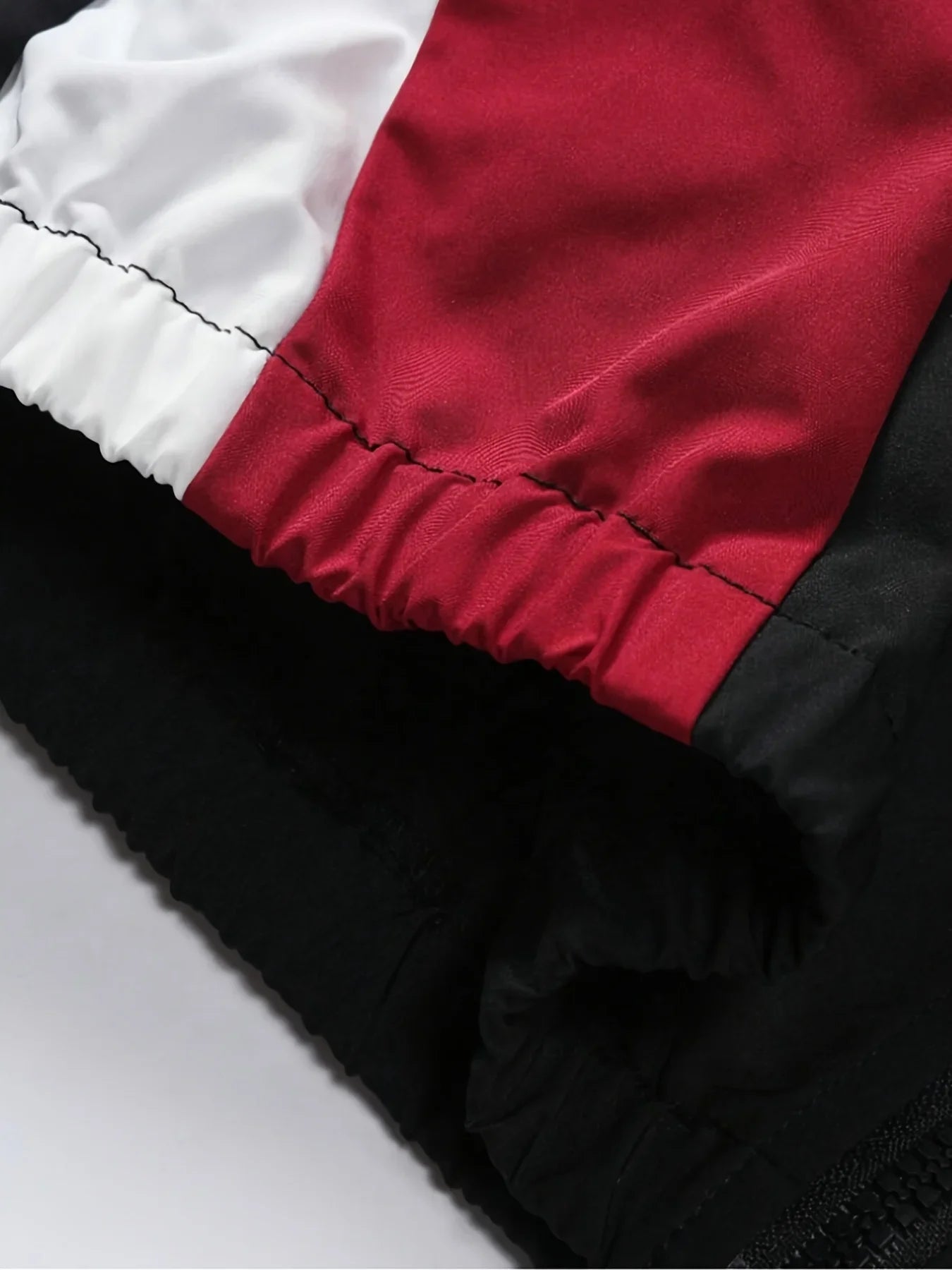 Men's Colour-Block Windproof Jacket