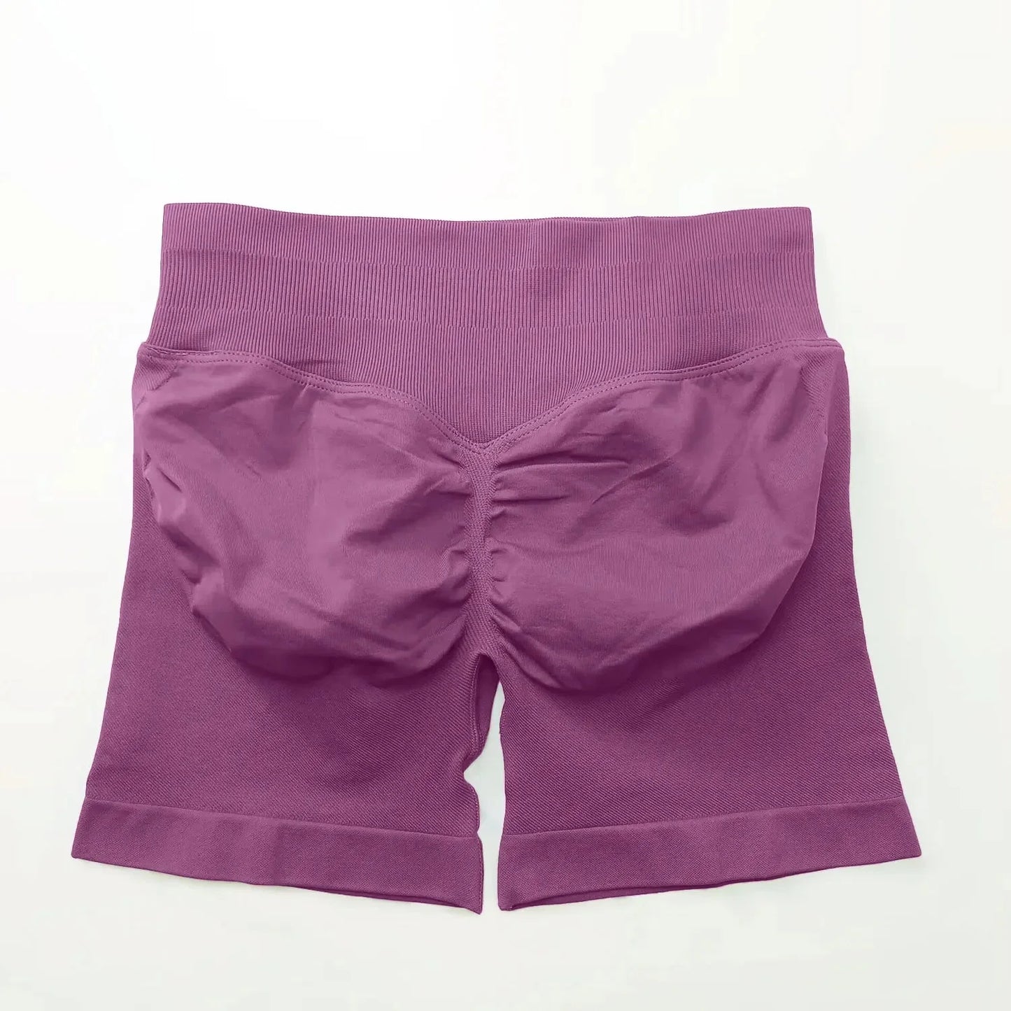 NCLAGEN Seamless Shorts 4.5" Gym Shorts Woman Scrunch Butt Fitness Sports Short Workout Seamless Leggings Running Yoga bottoms-21