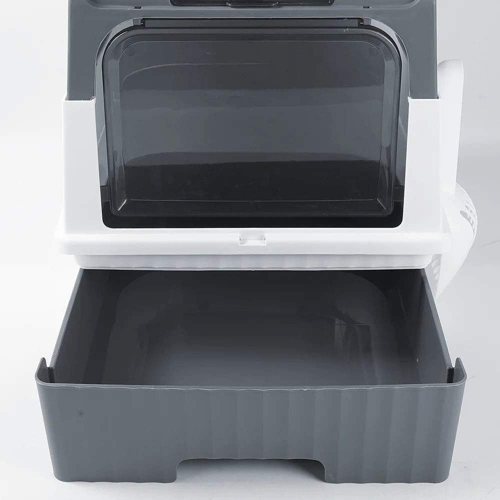 Enclosed Cat Litter Box