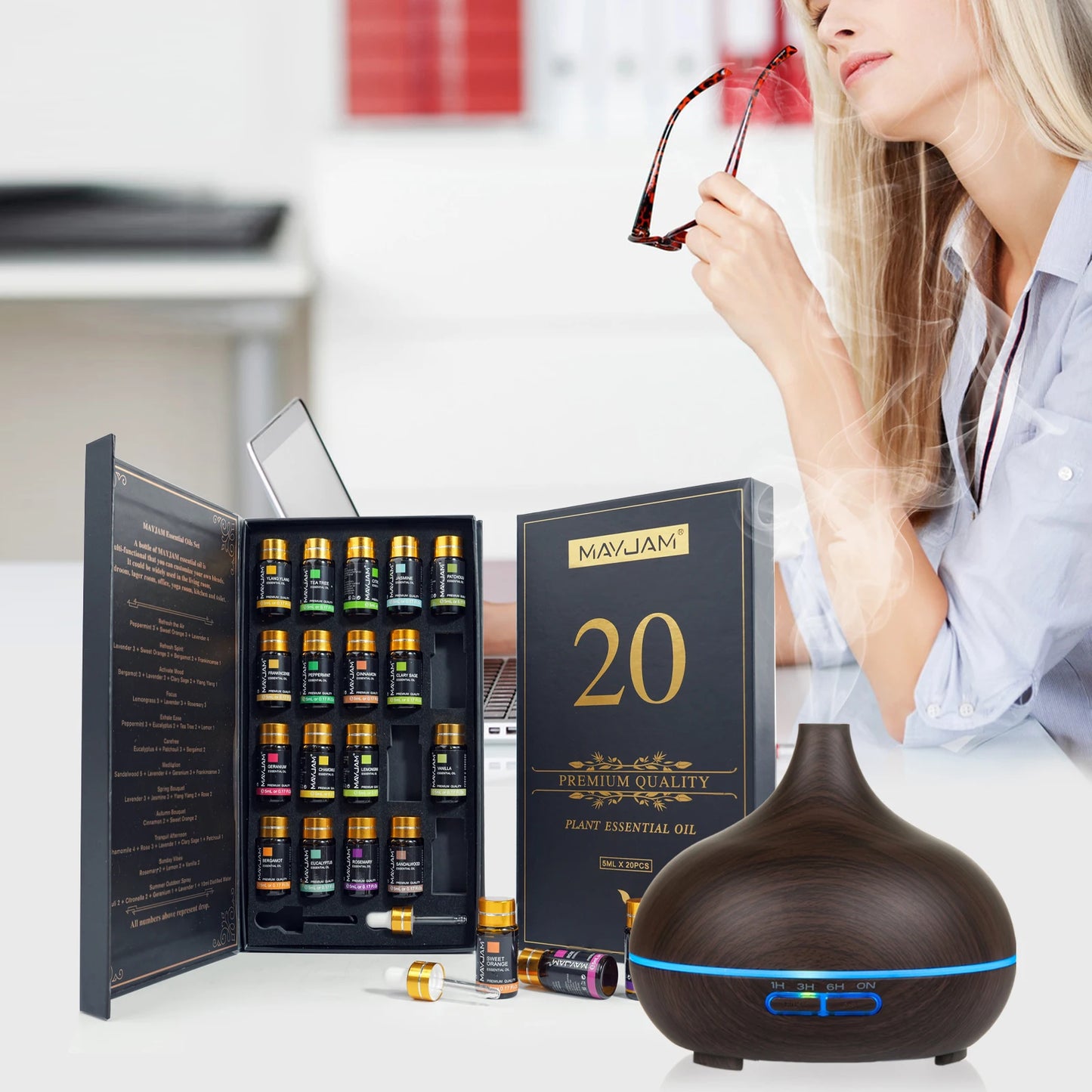 20-Piece Essential Oils Gift Set