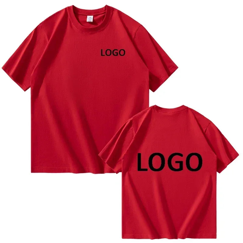 Unisex Custom Print Cotton T-Shirt