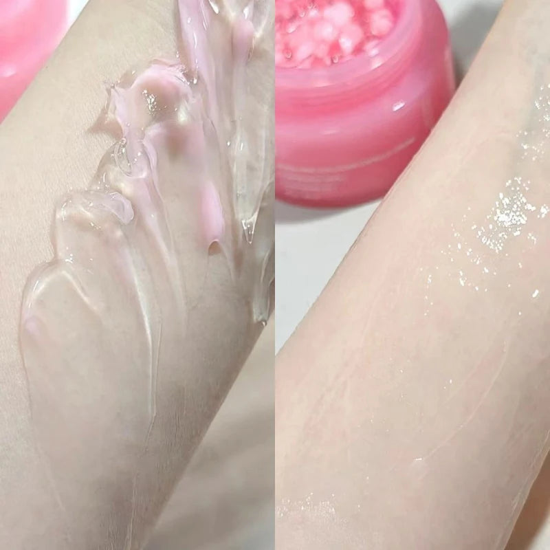 Korean PDRN Pink Collagen Capsule Cream with Niacinamide Cream for Uneven Skin Tone Lightweight Face Moisturizer Non Greasy care - PrimeNest