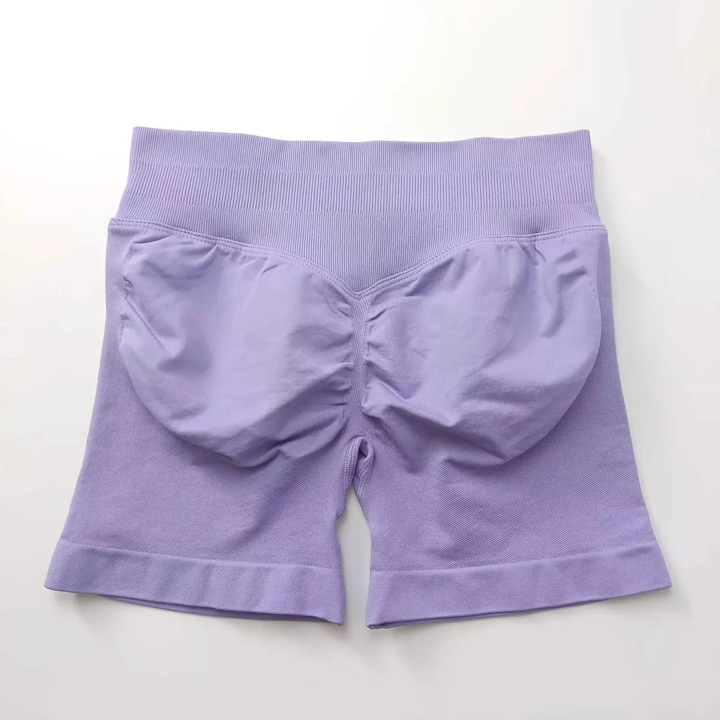 NCLAGEN Seamless Shorts 4.5" Gym Shorts Woman Scrunch Butt Fitness Sports Short Workout Seamless Leggings Running Yoga bottoms-13