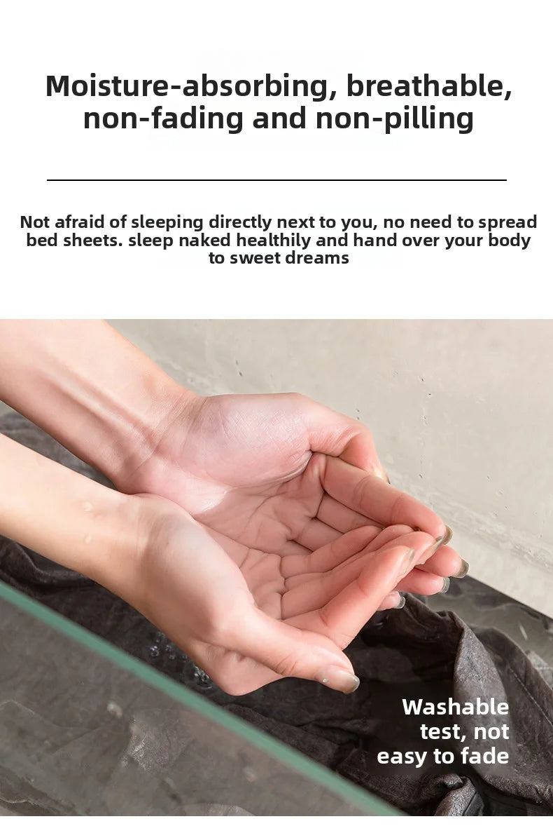 Brushed Cotton Padded Waterproof Pillowcase - Single Piece / 2-Piece Set  Soft Breathable Pillow Cover for Bedroom Bed