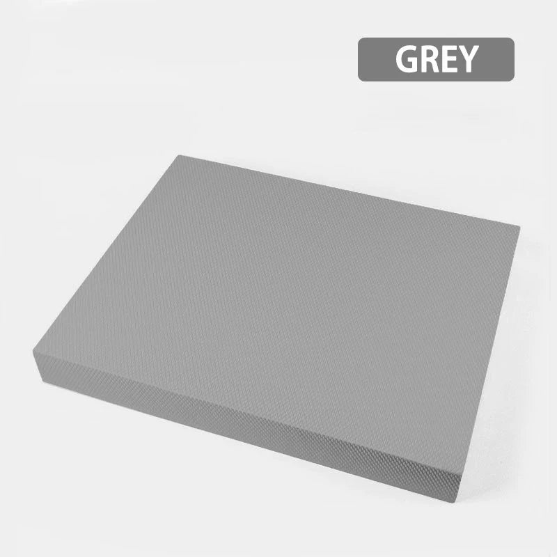 TPE Balance Pad Non-Slip Thickened High Rebound Foam Mat for Core Stability Yoga Fitness Training 50x40cm