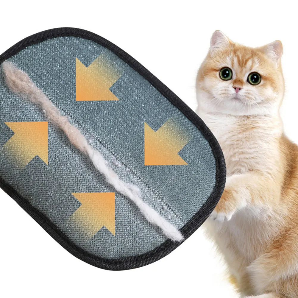 Pet Deshedding Grooming Gloves