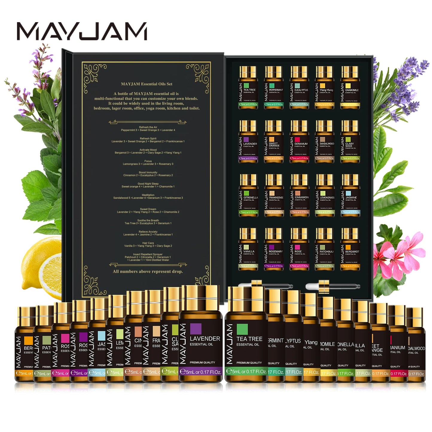 20-Piece Essential Oils Gift Set