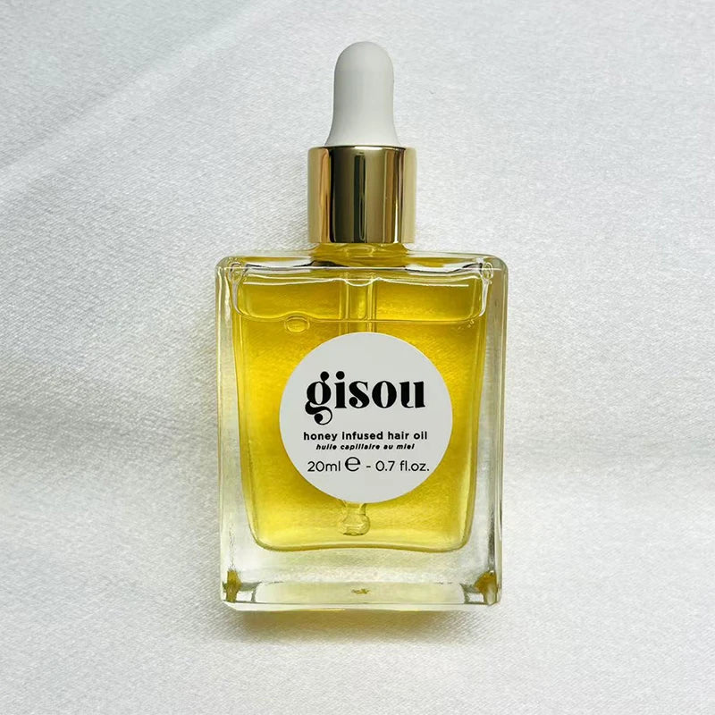 New Gisou Honey Infused Hair Oil Improve Dry Hair Care Essential Flexibility Smooth Long Lasting Fragrance Retention Conditioner - PrimeNest