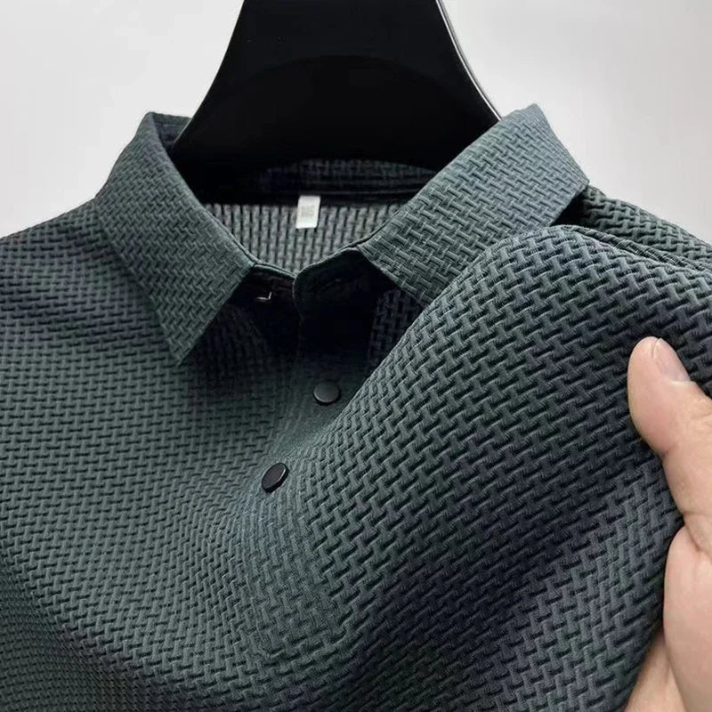 Men's Breathable Polo Shirt