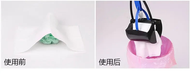 Foldable Pet Pooper Scooper Long Handle Dog Poop Scoop Clip Shovel Easy Pick Up Animal Feces Picker Pet Outdoor Cleaning Tools - PrimeNest