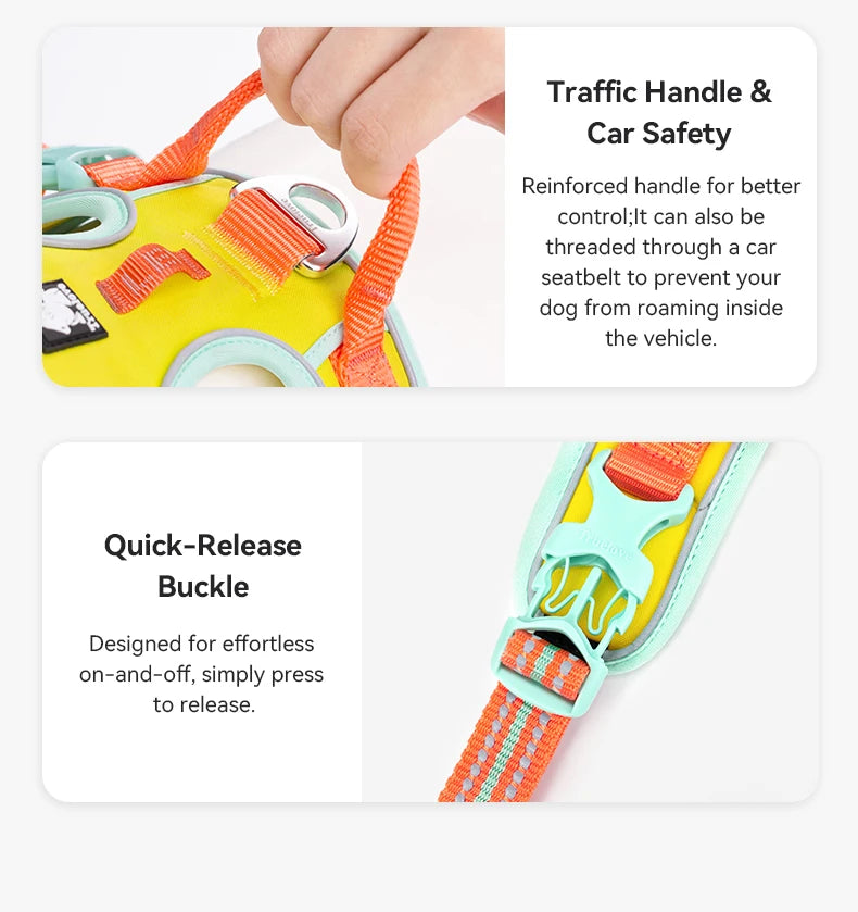 Truelove No-Pull Reflective Dog Harness
