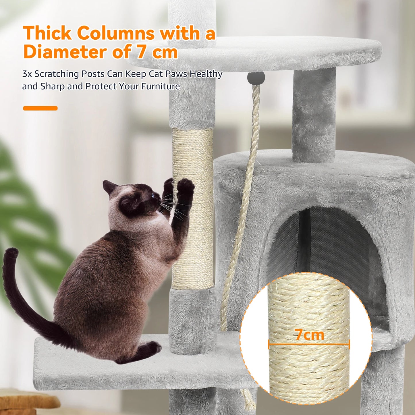 112cm Indoor Cat Tree