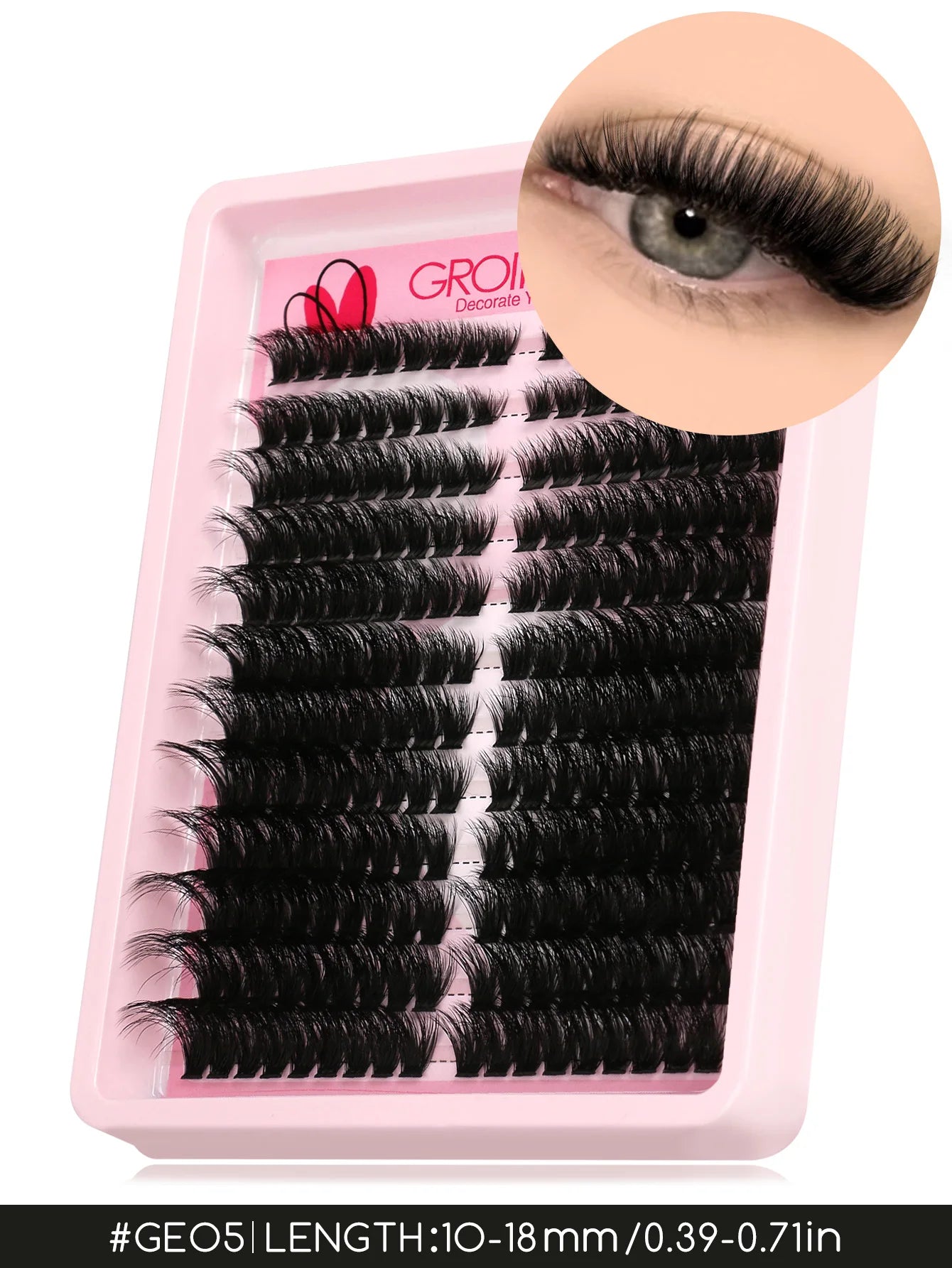 DIY Wispy Lash Clusters