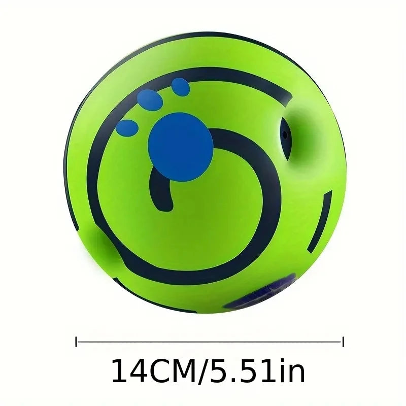 Funny Interactive Giggle Ball - Balls for Dog IQ Training, Pet Interactive Toy, Stimulating Play, Mental Stimulation, and Exerci - PrimeNest