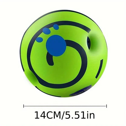 Funny Interactive Giggle Ball - Balls for Dog IQ Training, Pet Interactive Toy, Stimulating Play, Mental Stimulation, and Exerci - PrimeNest
