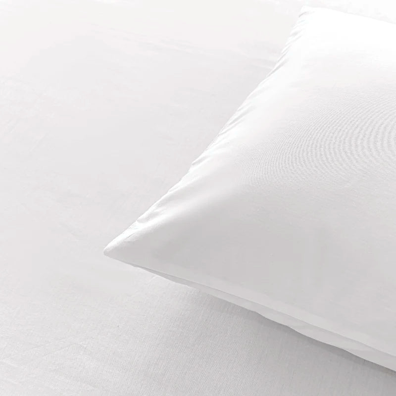Cotton Pillowcase High-Quality Envelope Pillowcover Solid Color Bedding Sleep Pillow Case 40x40 50x90 Cushion Cover