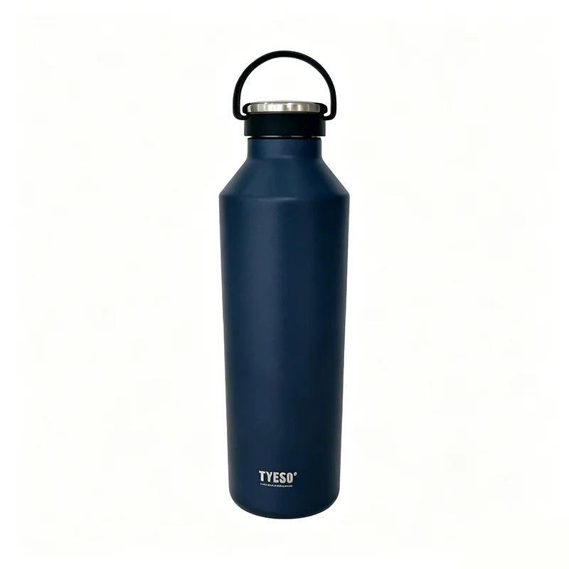 TYESO Cold Insulation Tumbler 304 Stainless Steel Summer Outdoor Sports Climb Vacuum Water Bottle Portable Handheld Cup for Car