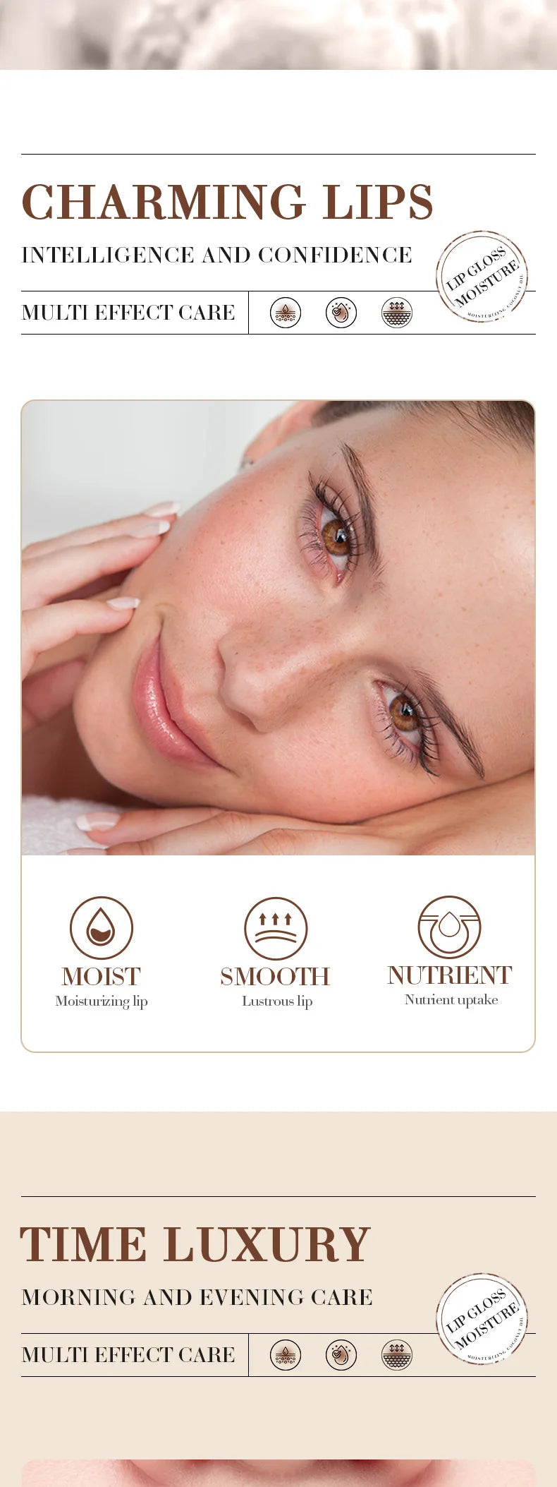 Coconut Lip Balm - Lasting Nourishment and Moisture for Men and Women - Daily Care Lip Balm - PrimeNest