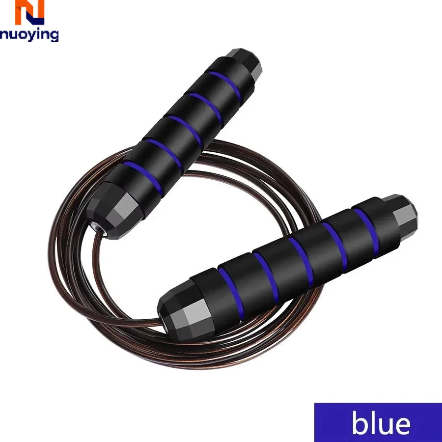 Jump Rope Steel Wire Skipping Exercise Adjustable Jumping Fitness Workout Training Home Sport Equipment Tangle-Free Student