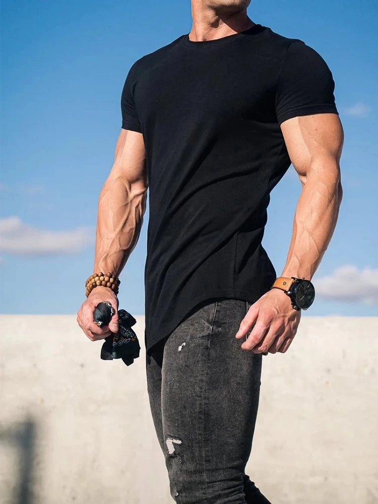 Men's Muscle Fit Gym T-Shirt