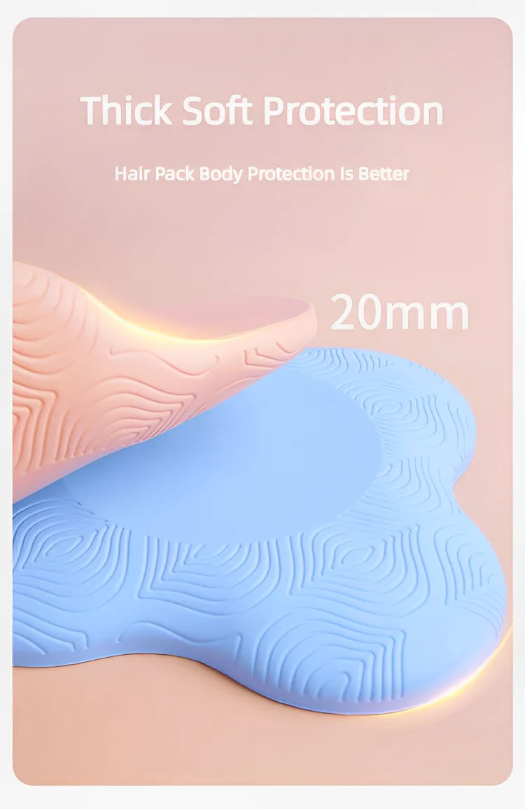 Tpe Thickened Anti Slip Yoga Kneeling Protective Pad Knee Soft Flat Support Slow Rebound Non-Slip Sports Fitness Mat Solid Elbow