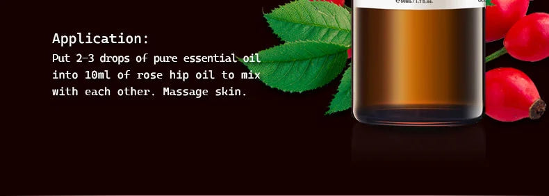 100% Natural Rose Essential Oil 10ml Moisturize and Hydrating Massage oils Skin Care Facial Morocco Pure Rose oil