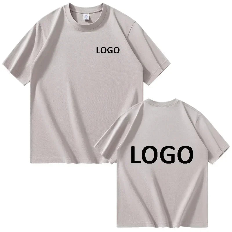 Unisex Custom Print Cotton T-Shirt