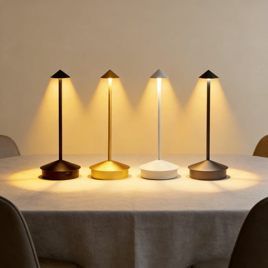 Dimmable Table Lamp Creative Dining Touch Led Bar Coffee Pina Table Lamp Lampada Da Tavolo Decor Type-C Desk Lamp Rechargeable