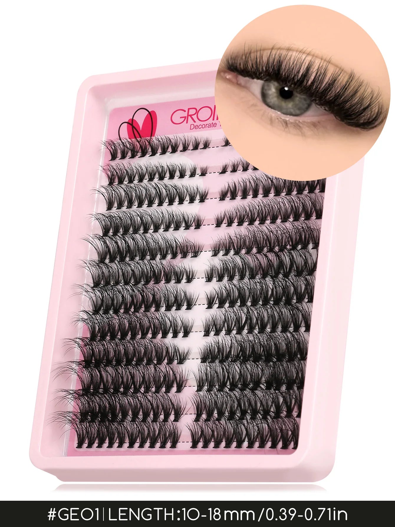 DIY Wispy Lash Clusters
