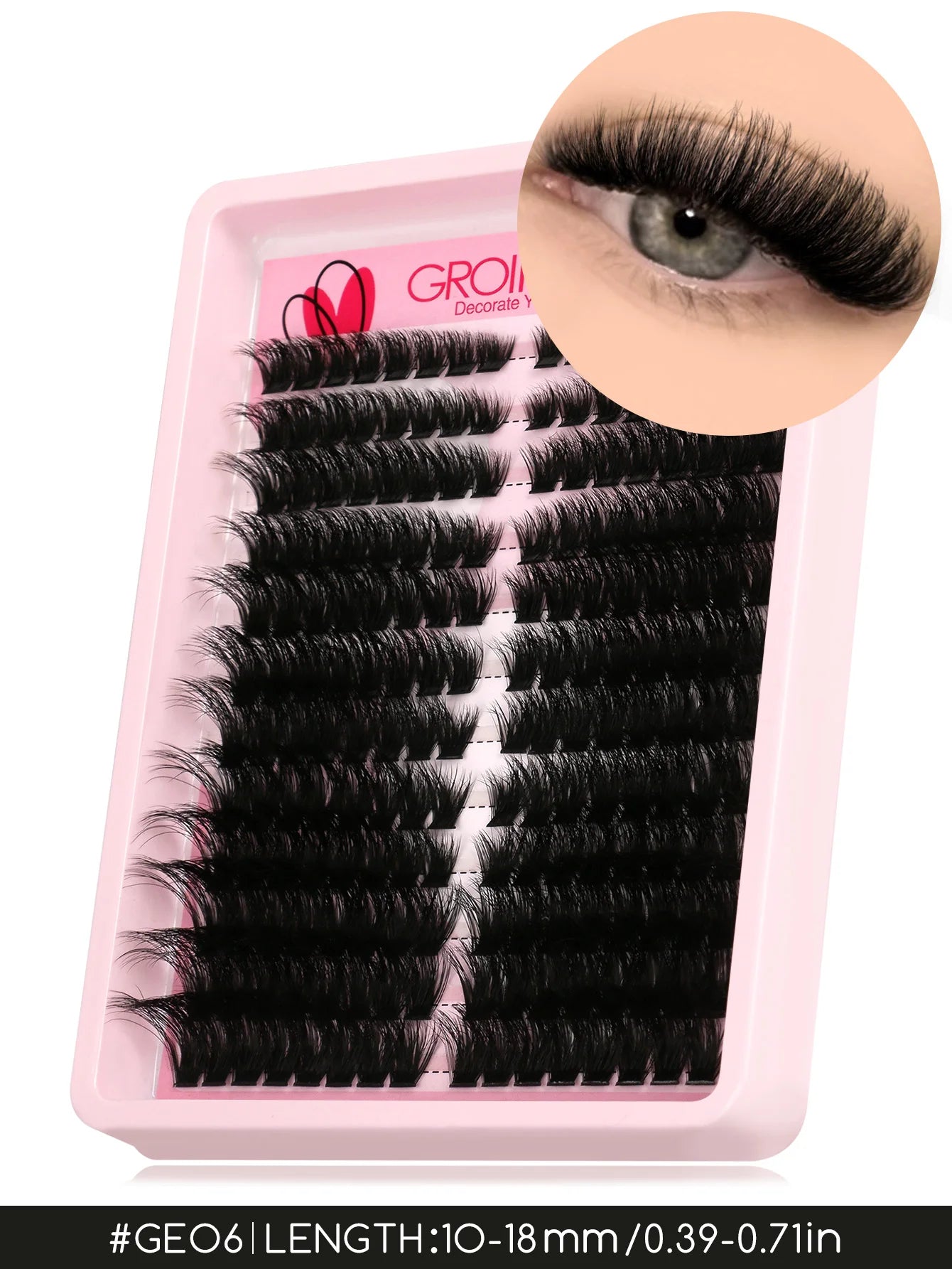 DIY Wispy Lash Clusters