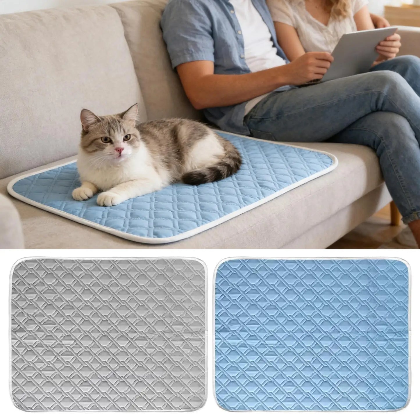 Self-Cooling Pet Mat for Dogs & Cats
