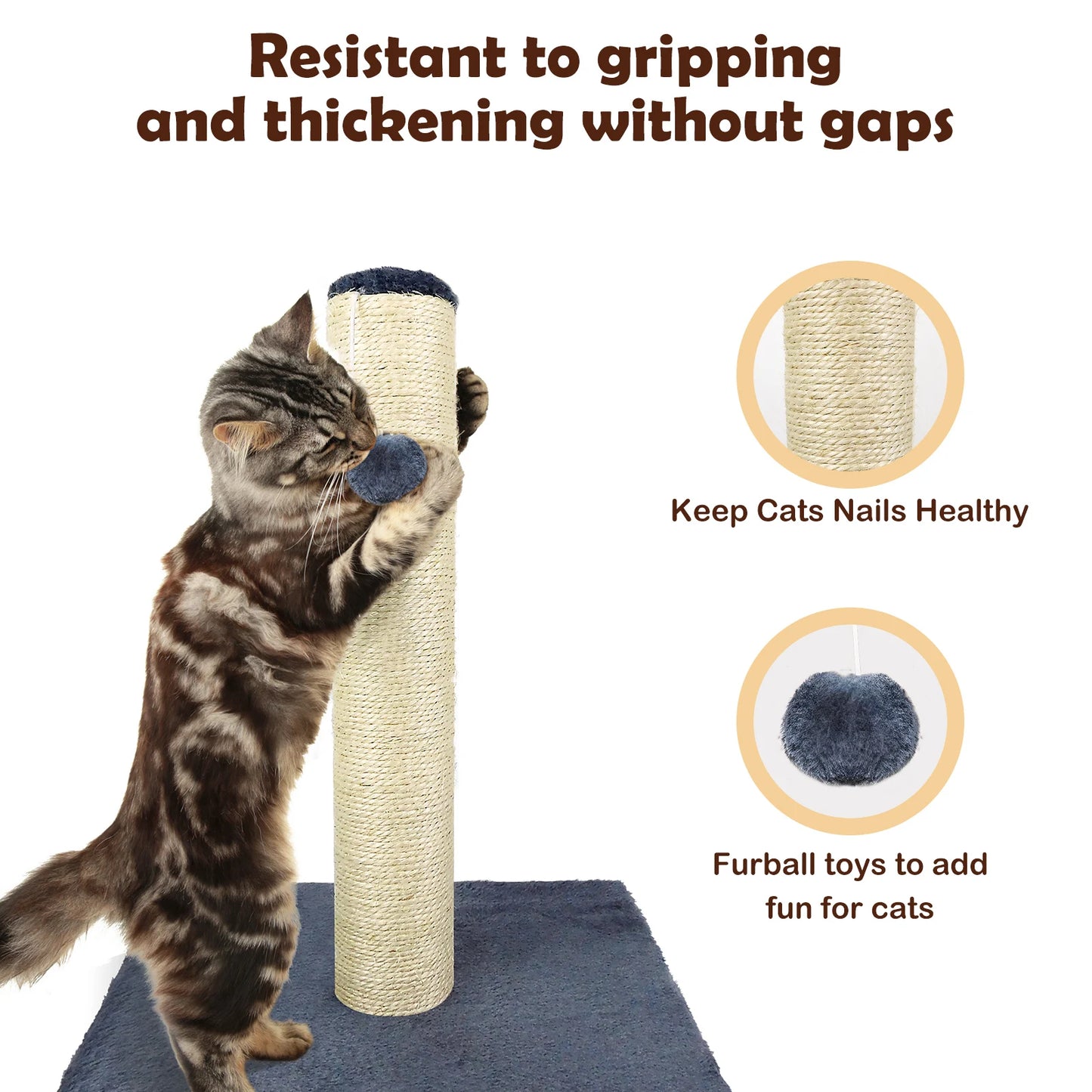 DayPlus Sisal Cat Scratching Post