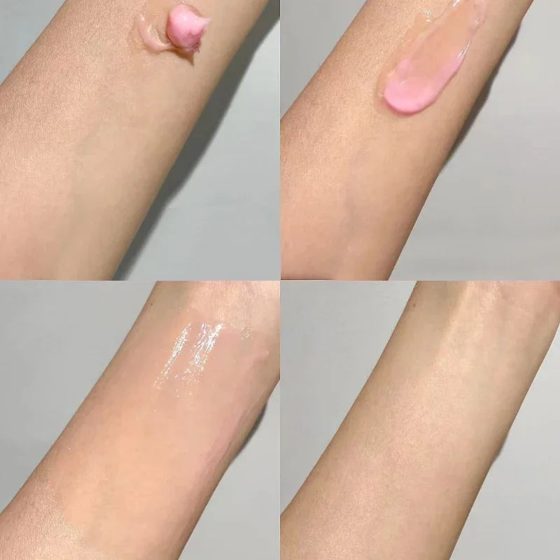 Korean PDRN Pink Collagen Capsule Cream with Niacinamide Cream for Uneven Skin Tone Lightweight Face Moisturizer Non Greasy care - PrimeNest