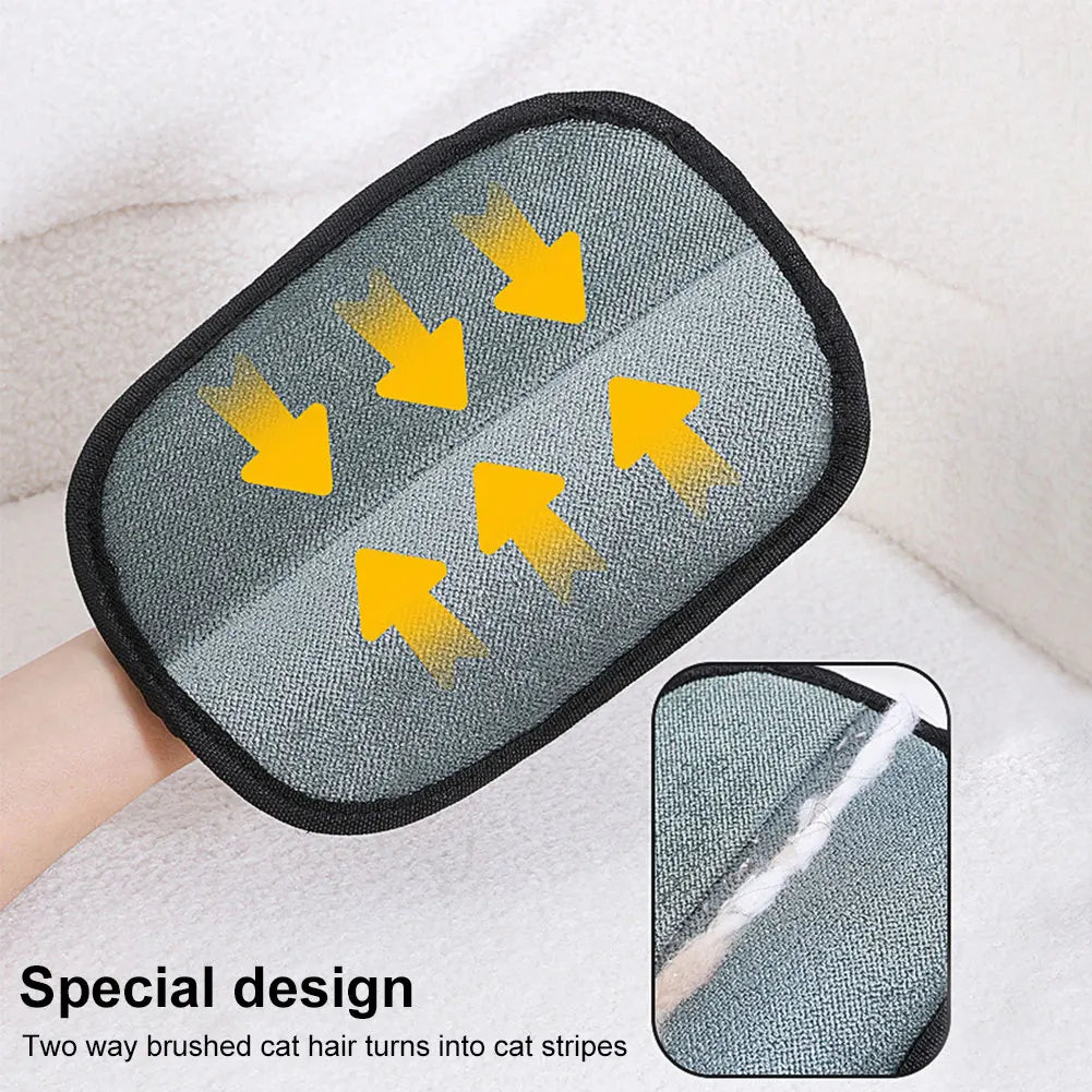 Pet Deshedding Grooming Gloves