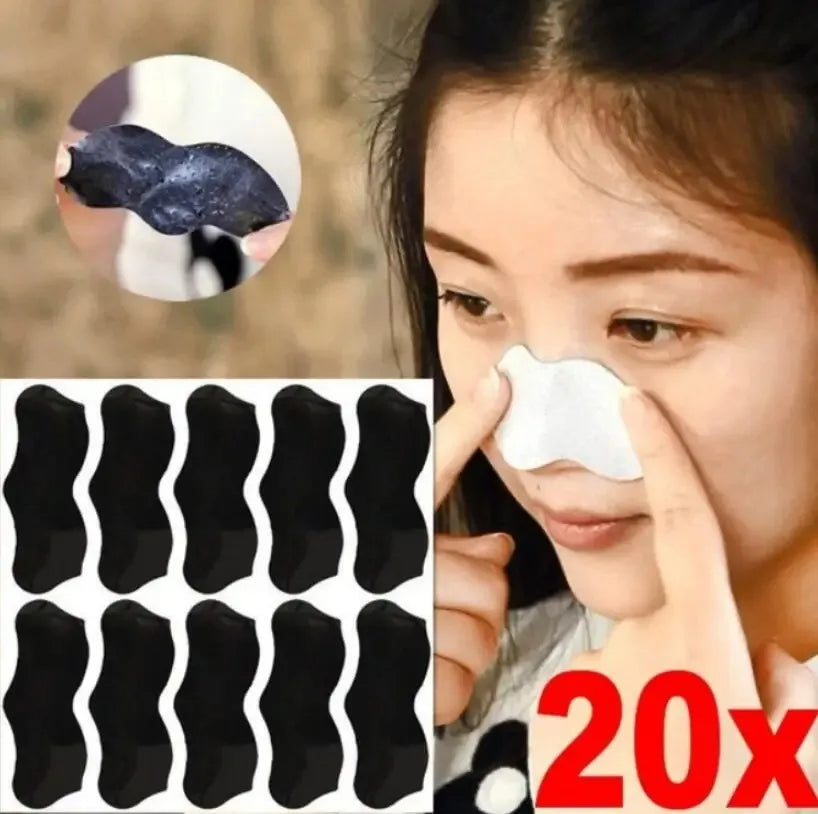 Bamboo Charcoal Blackhead Nose Strips