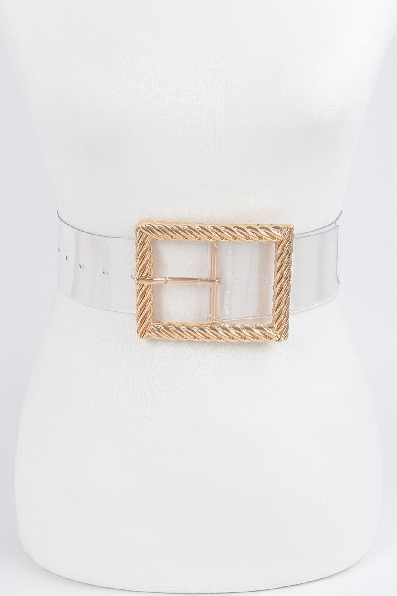 WOMEN'S BELT • HIGHLINE Fashion Chic Clear BYMANYC ® New York-1