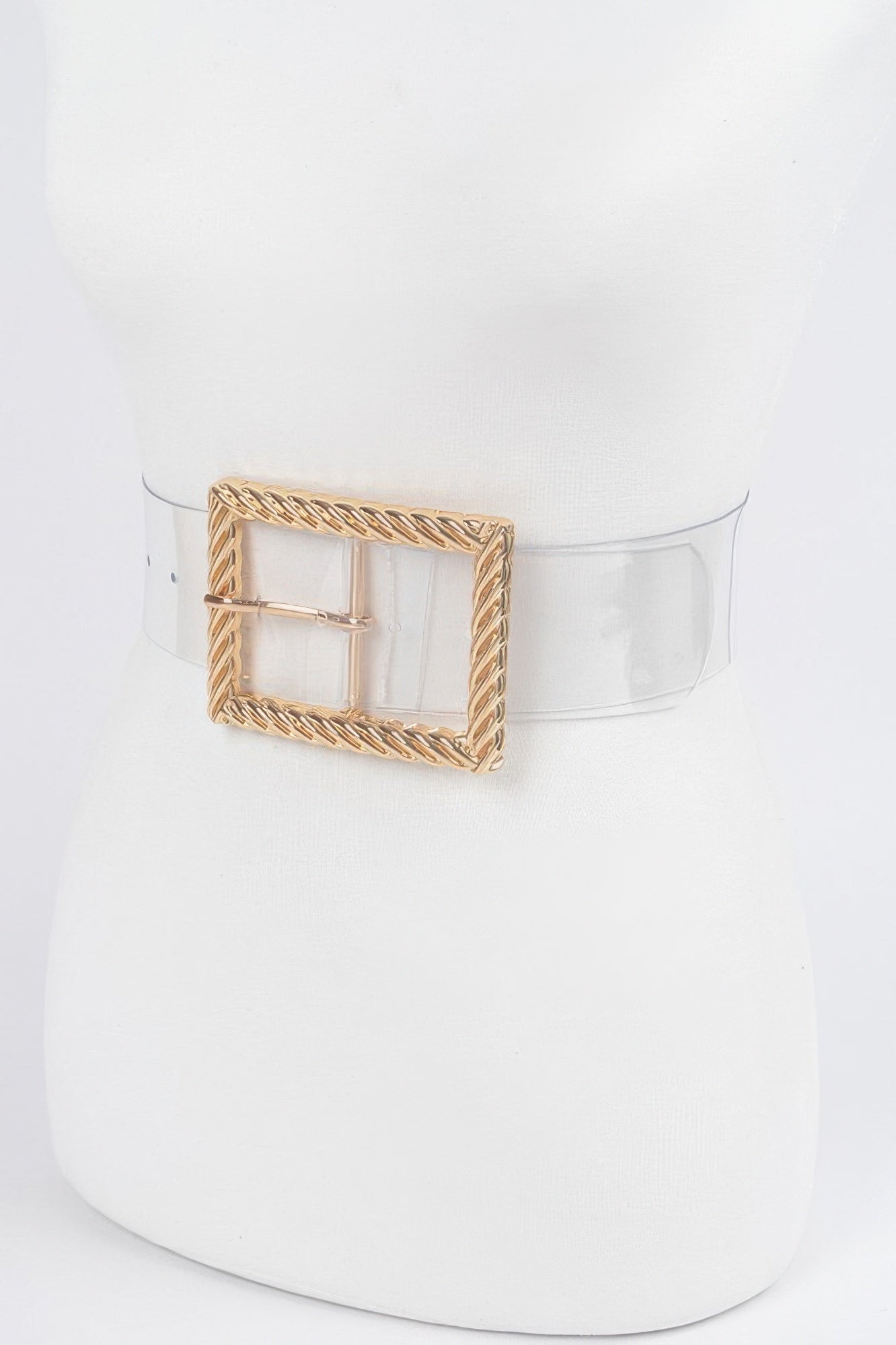 WOMEN'S BELT • HIGHLINE Fashion Chic Clear BYMANYC ® New York-2
