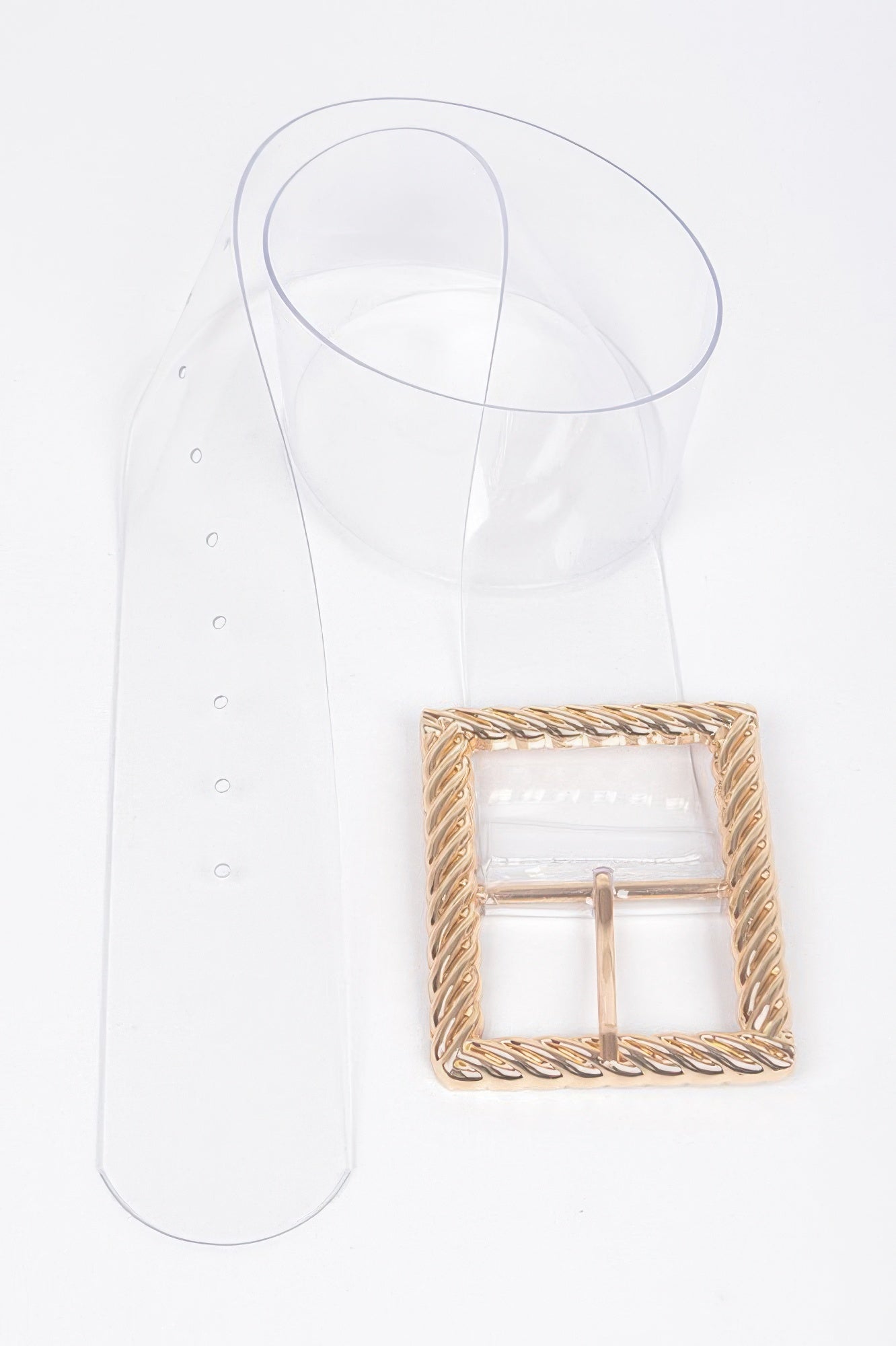 WOMEN'S BELT • HIGHLINE Fashion Chic Clear BYMANYC ® New York-4