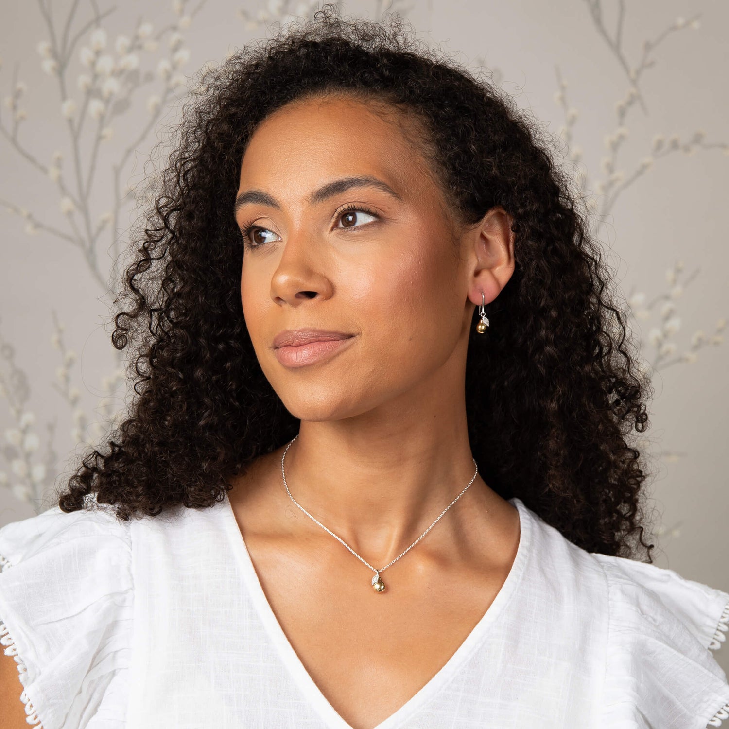 Laura Ashley Fashion Pear Necklace-2
