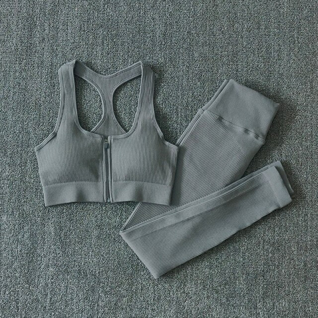Women Fitness Yoga Sets Seamless Sports Suits Workout Clothes Sports Bra Gym Leggings Sports Wear Gym Clothing Sportswear-9