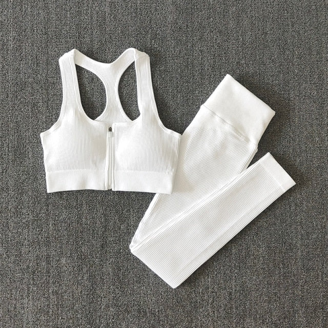 Women Fitness Yoga Sets Seamless Sports Suits Workout Clothes Sports Bra Gym Leggings Sports Wear Gym Clothing Sportswear-10